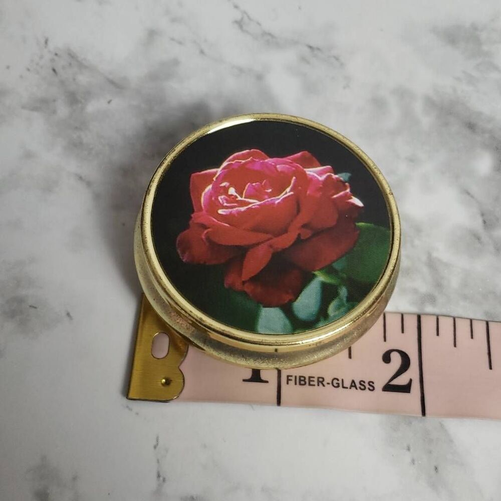 Vintage Rose Pill Box - Picture 6 of 6